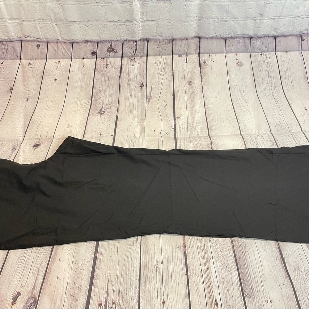 Loft Straight Leg Dress Pants. 12R. Black. Wide Leg.